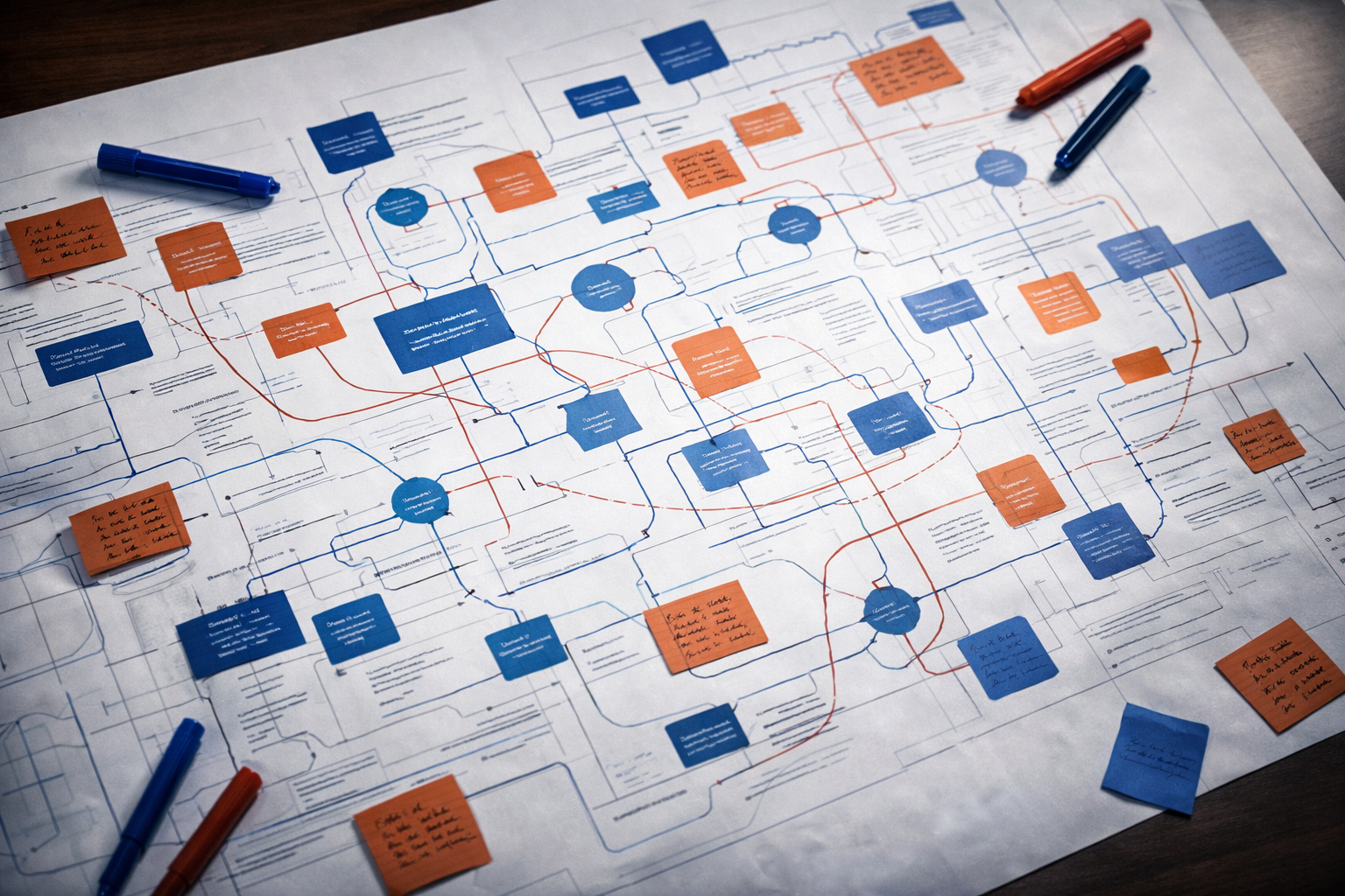 Narrative architecture — structured briefing